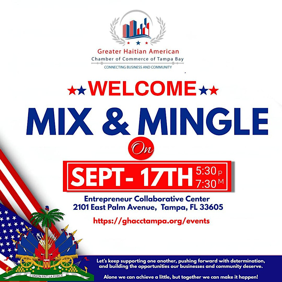 GHACC Tampa Mix and Mingle Flyer - September 2025